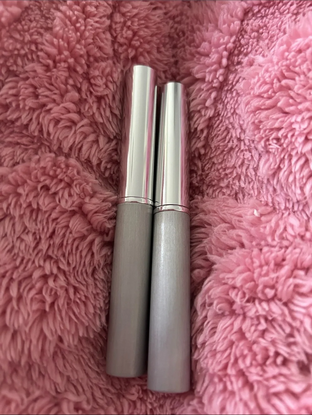 Clinique almost lipstick duo,  Pink Honey is swatched only! the other one is New